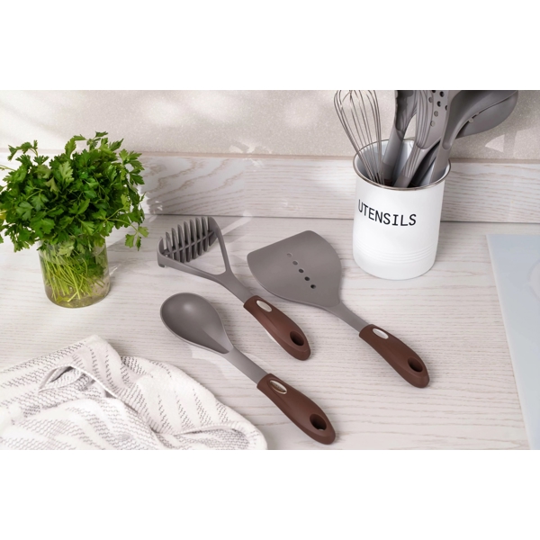 Spoon Ardesto AR2140PG Gemini, Gray/Brown