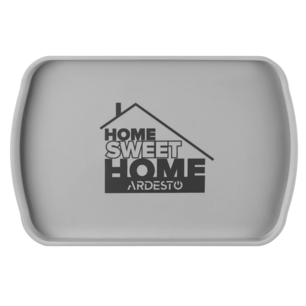 Storage Box With Lid Ardesto ARHC2513G, 13L, Grey