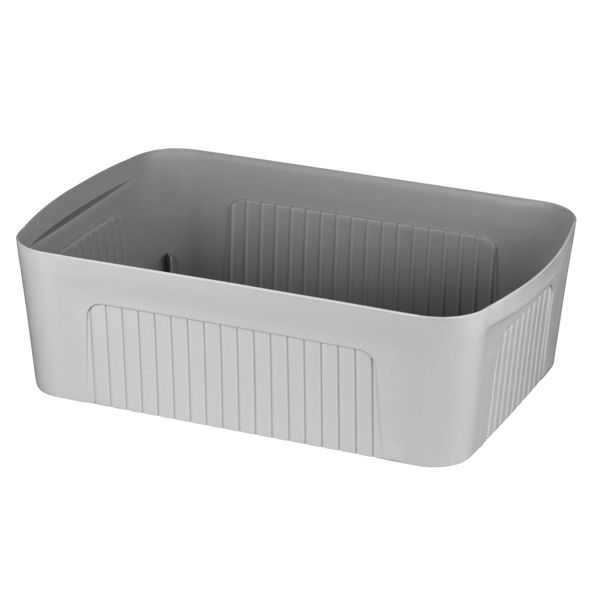 Storage Box With Lid Ardesto ARHC2513G, 13L, Grey