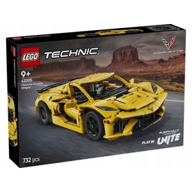 Prefabricated Construction Lego 42205 Chevrolet Corvette Stingray