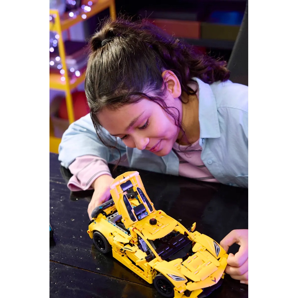 ასაწყობი კონსტრუქცია Lego 42205 Chevrolet Corvette Stingray, Prefabricated Construction