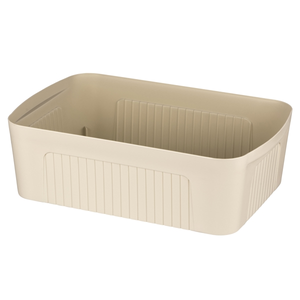 Storage Box With Lid  Ardesto ARHC2513B, 13L, Beige