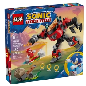 Prefabricated Construction Lego 77005 Sonic Knuckles vs. Dr. Eggman Egg Crusher Mech