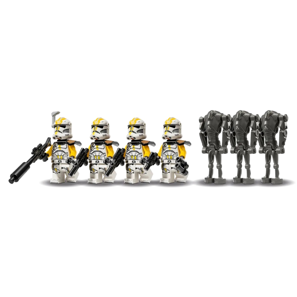 ასაწყობი კონსტრუქცია Lego 75431 Star Wars 327th Star Corps Clone Troopers Battle Pack, Prefabricated Construction