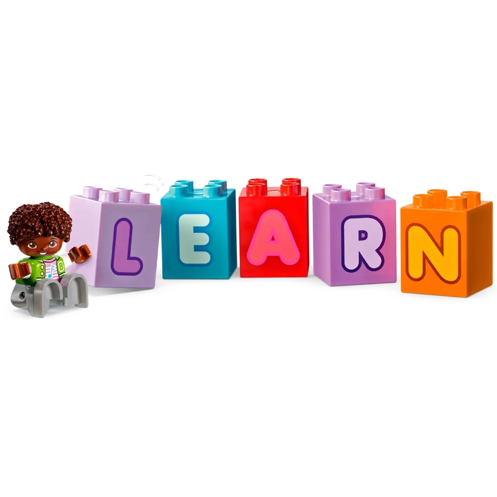 ასაწყობი კონსტრუქცია Lego 10421 DUPLO Alphabet Truck, Prefabricated Construction