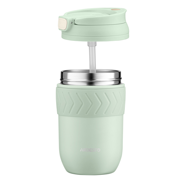 თერმოსი Ardesto AR2640GC Cosy, 400ml, Thermo Mug, Green