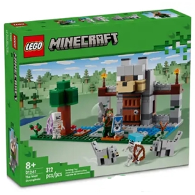 Prefabricated Construction Lego 21261 Minecraft The Wolf Stronghold
