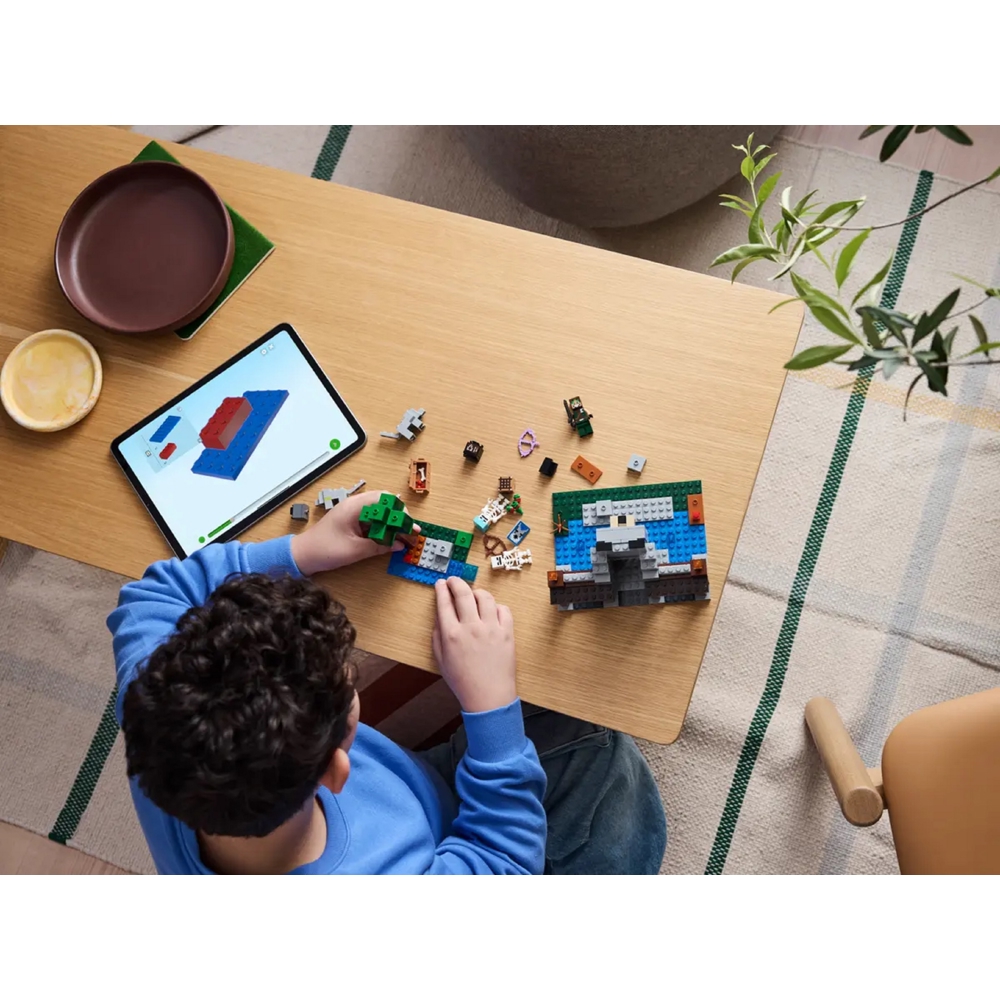 Prefabricated Construction Lego 21261 Minecraft The Wolf Stronghold