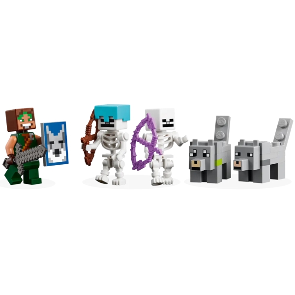 Prefabricated Construction Lego 21261 Minecraft The Wolf Stronghold