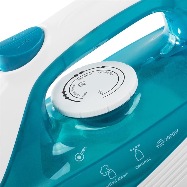 Steam iron Tristar ST-8300, 2000W, 210Ml, White/Green