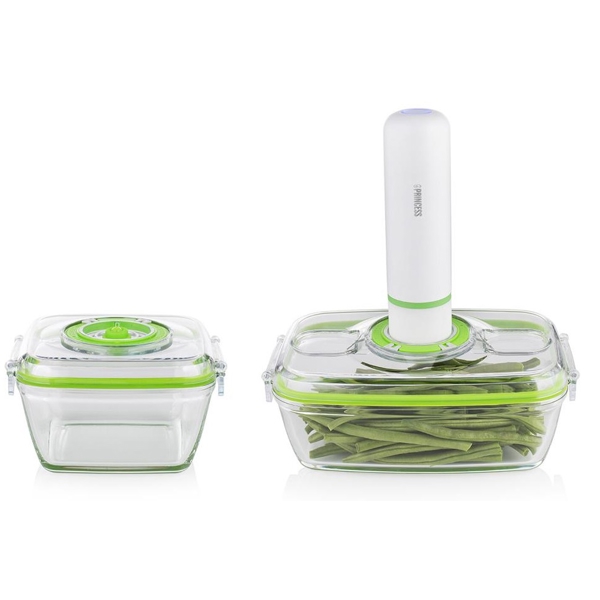 Handheld Vacuum Sealer Set Princess 492985, White/Green