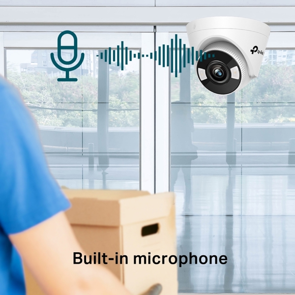 ვიდეო სათვალთვალო კამერა TP-Link VIGI C430(4mm), 3MP, Turret Network Camera, White