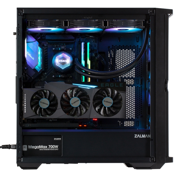 Computer Case Zalman Z10 DUO, MidT, Micro-ATX, Mini-ITX, 2x USB 3.0, 1x USB Type-C, Black