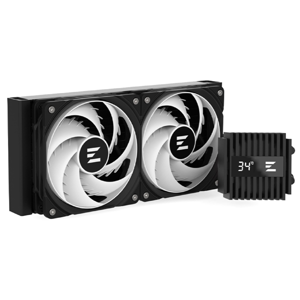 Liquid Cooling Zalman ALPHA2 A24 Black, ARGB, 120mm, 2000RPM, Black