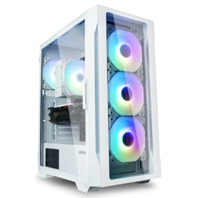 Computer Case Zalman i3 NEO TG White, MidT, Micro-ATX, Mini-ITX, 1xUSB2.0, 2xUSB3.0, White