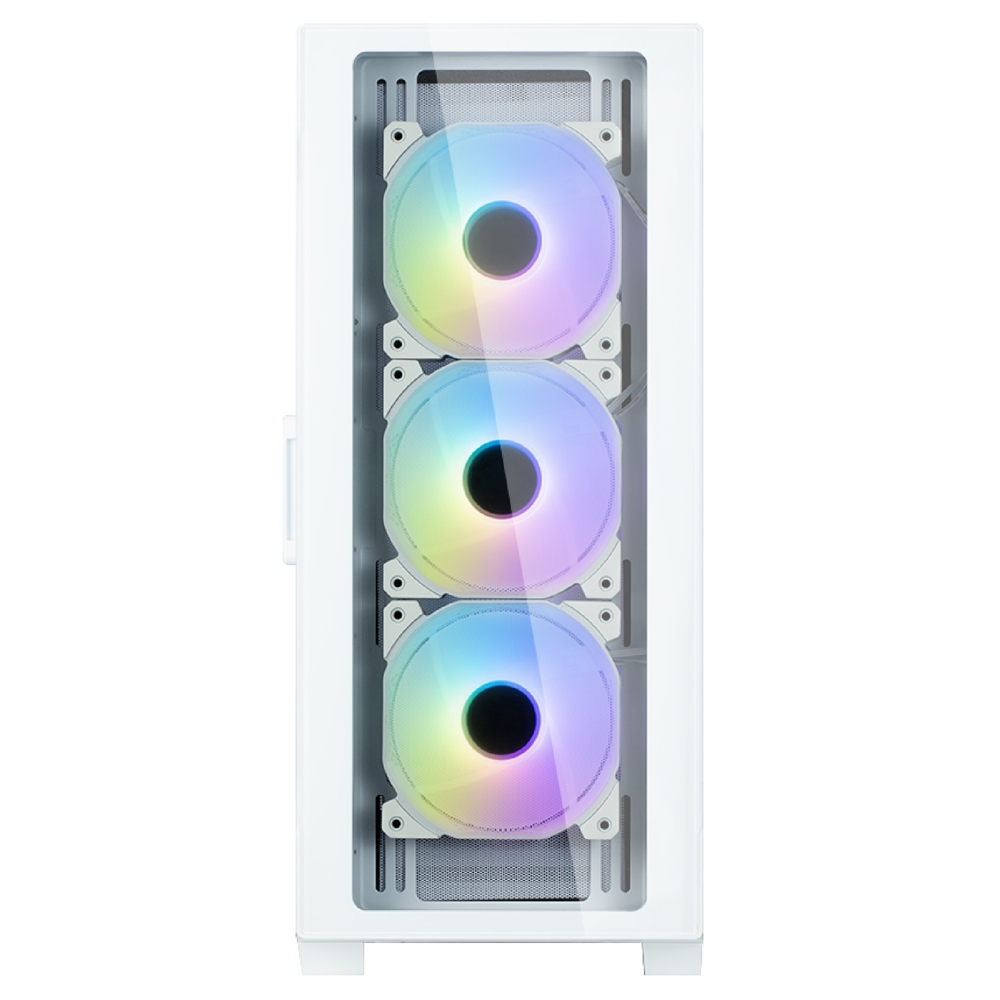 ქეისი Zalman i3 NEO TG White, Computer Case, MidT, Micro-ATX, Mini-ITX, 1xUSB2.0, 2xUSB3.0, White