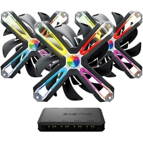 Cooler Zalman ZM-SF120A3, RGB, 120mm, 1500Rpm, Black