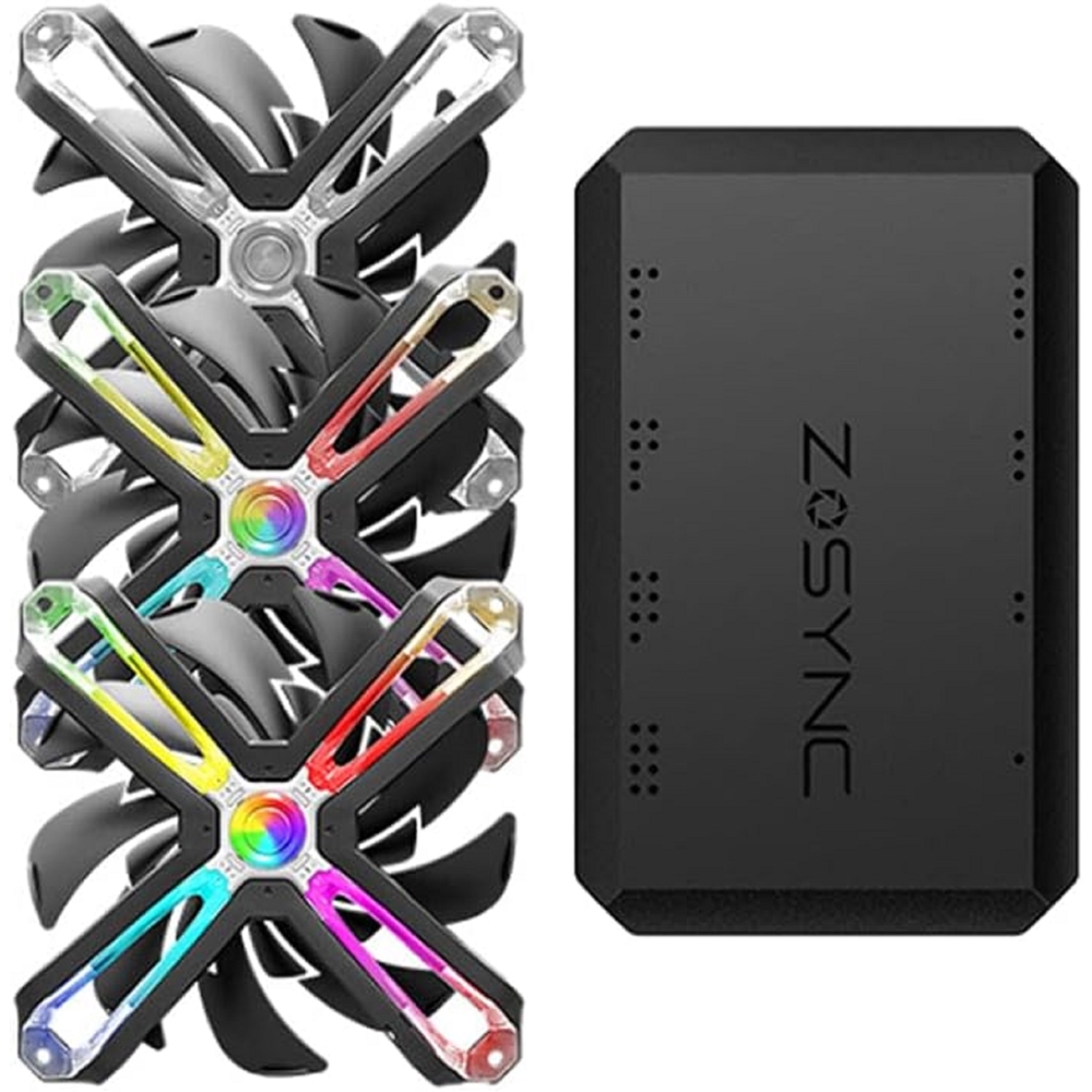 Cooler Zalman ZM-SF120A3, RGB, 120mm, 1500Rpm, Black