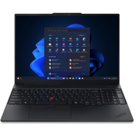 ნოუთბუქი Lenovo 21TF004PGX ThinkPad E16 Gen 3, 16", Core 7-240H, 32GB, 1TB SSD, Integrated, Black