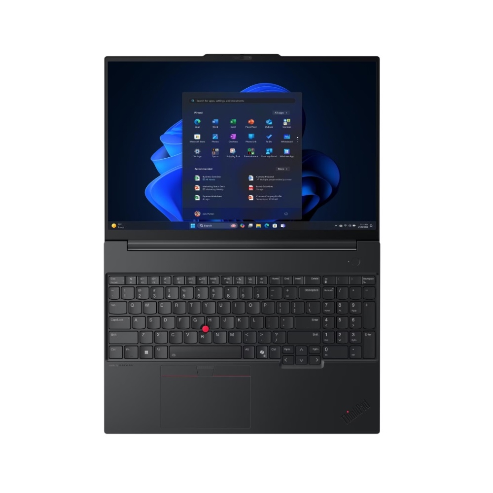 Notebook Lenovo 21TF004PGX ThinkPad E16 Gen 3, 16", Core 7-240H, 32GB, 1TB SSD, Integrated, Black
