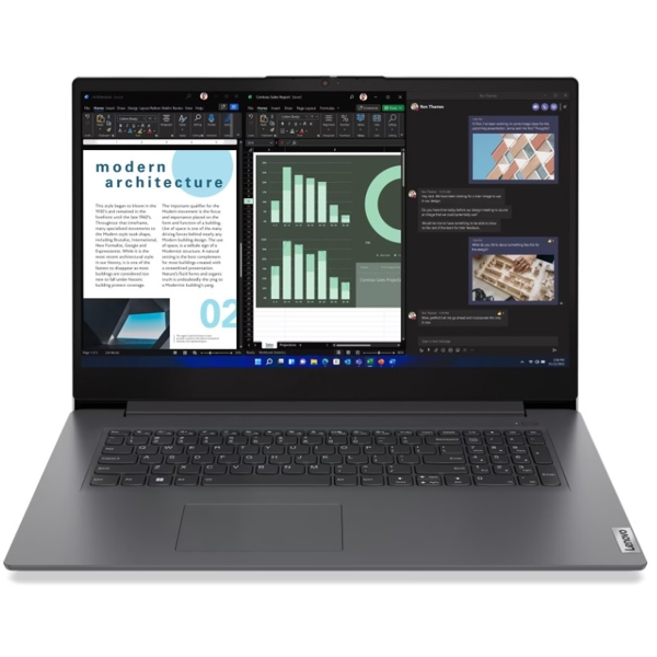 ნოუთბუქი Lenovo 83A2004RRK V17 G4, 17.3'', i7-13620H, 16GB, 512GB SSD, Integrated, Iron Grey