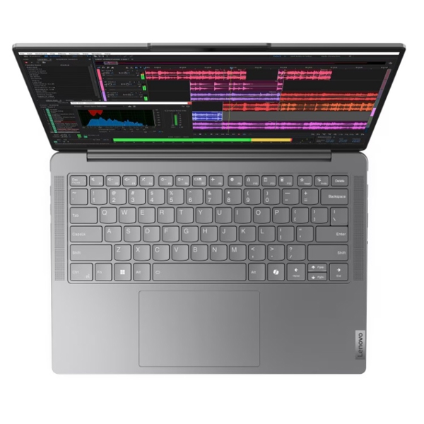 ნოუთბუქი Lenovo 83CV00ADRK Yoga Slim 7 14IMH9, 14'', Ultra 7-155H, 16GB, 1TB SSD, Integrated, Luna Grey