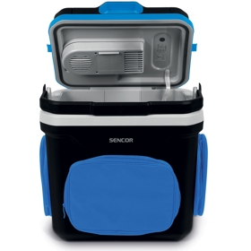 მანქანის მაცივარი Sencor SCM 3224BL-EUE4, 24L, E, Car Refrigerator, Blue/Black