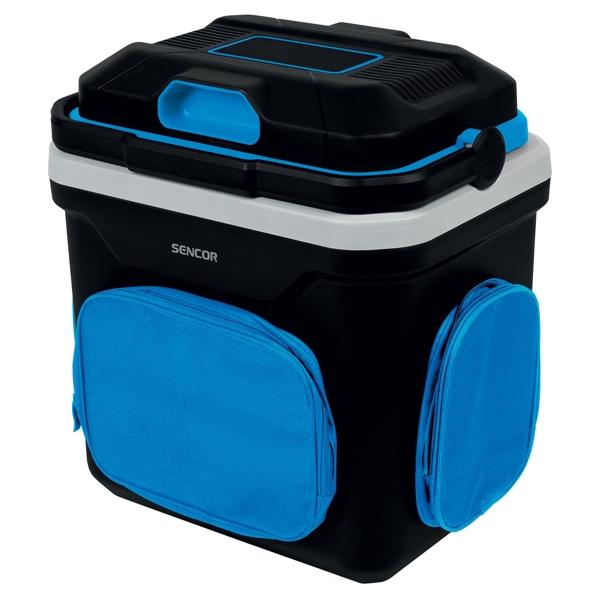 მანქანის მაცივარი Sencor SCM 3224BL-EUE4, 24L, E, Car Refrigerator, Blue/Black