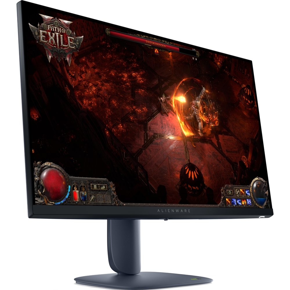 მონიტორი Dell 210-BQWQ Alienware AW2725DM, 27", Monitor, QHD, IPS, HDMI, DP, USB, Black