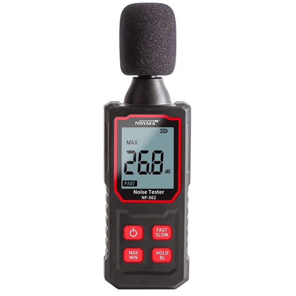 Digital Sound Level Meter Noyafa NF-562, Black