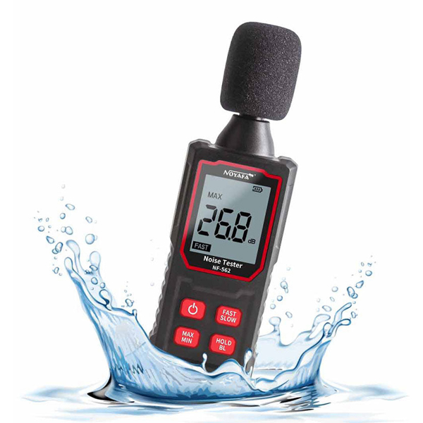 Digital Sound Level Meter Noyafa NF-562, Black