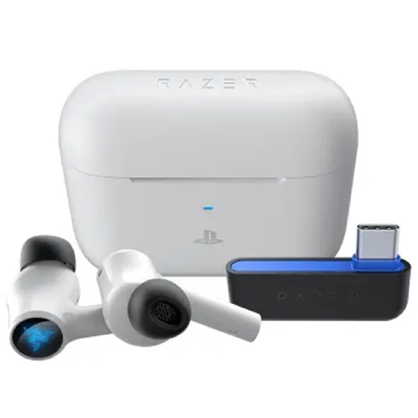ყურსასმენი Razer RZ12-03820300-R3G1 Hammerhead HyperSpeed, Earbuds, Wireless, Bluetooth, USB, White