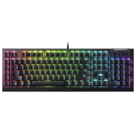 კლავიატურა Razer RZ03-04701800-R3M1 BlackWidow V4 X, Wired, USB, RGB, Mechanical Gaming Keyboard, Black