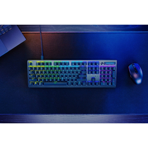 კლავიატურა Razer RZ03-04500800-R3R1 DeathStalker V2, RGB, Wired, USB, Mechanical Gaming Keyboard, Black