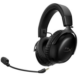 ყურსასმენი HyperX A59YZAA Cloud III S, Gaming Headset, Wireless, Bluetooth, 2.4 GHz, Black