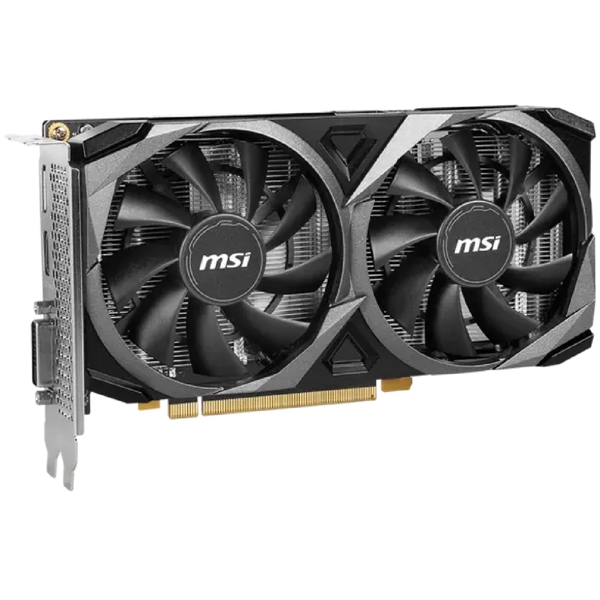 ვიდეო დაფა MSI 912-V809-4287 VENTUS 2X XS 8G OC, GeForce RTX3050, 8GB, 128bit, HDMI, DP, Silver