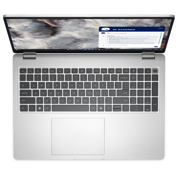 ნოუთბუქი Dell Pro 16 Plus PB16250, 16", Ultra 5-235U, 16GB, 512GB SSD, Integrated, W11P, Silver
