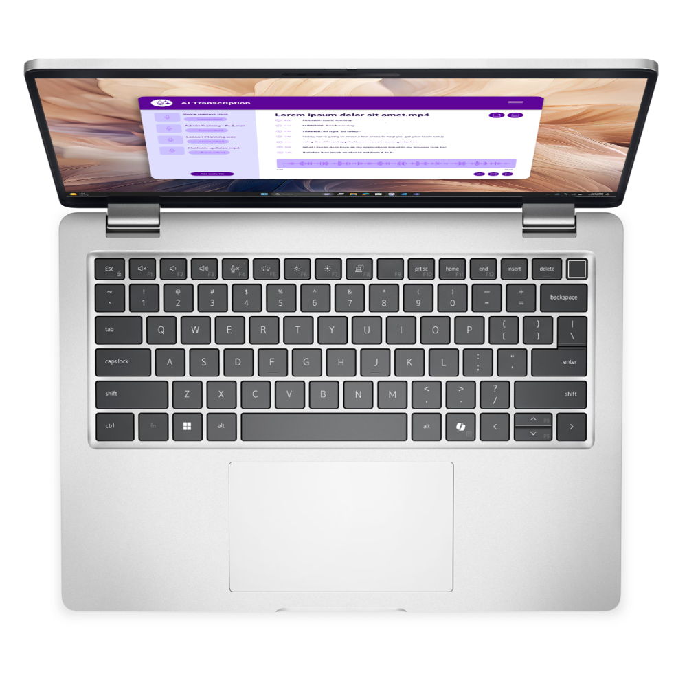 ნოუთბუქი Dell Pro 14 Plus PB14250, 14", Ultra 5-235U, 32GB, 512GB SSD, Integrated, W11P, Silver