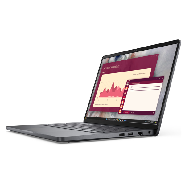 ნოუთბუქი Dell Pro 14 PC14250, 14", Ultra 7-255U, 32GB, 512GB SSD, Integrated, W11P, Black
