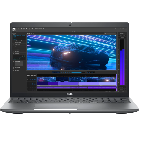 ნოუთბუქი Dell 210-BLNG Precision 3591, 15.6", Ultra 5-135H, 16GB, 1TB SSD, RTX500 Ada 4GB, Titan Gray