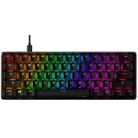 კლავიატურა HyperX 4P5N4AA Alloy Origins 60, Wired, RGB, USB, Mechanical Gaming Keyboard, Black
