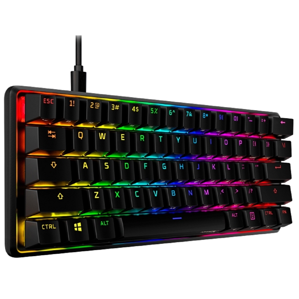 Mechanical Gaming Keyboard HyperX 4P5N4AA Alloy Origins 60, Wired, RGB, USB, Black