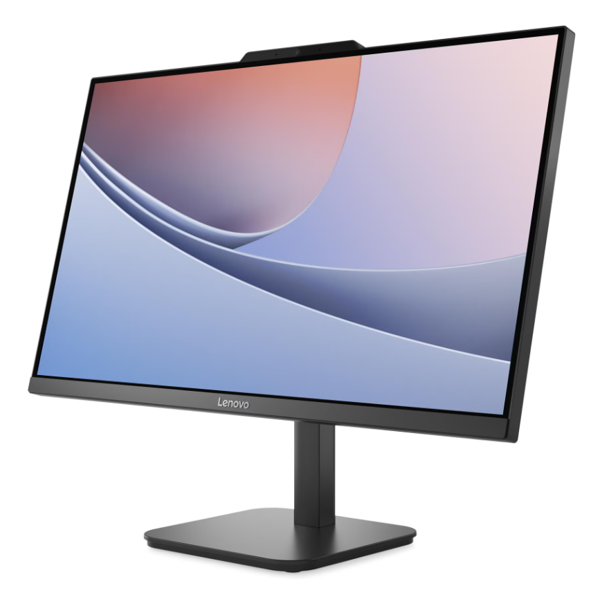 All In One კომპიუტერი Lenovo 13BE000XRU V100, 23.8", Intel N100, 8GB, 256GB SSD, Integrated, Black