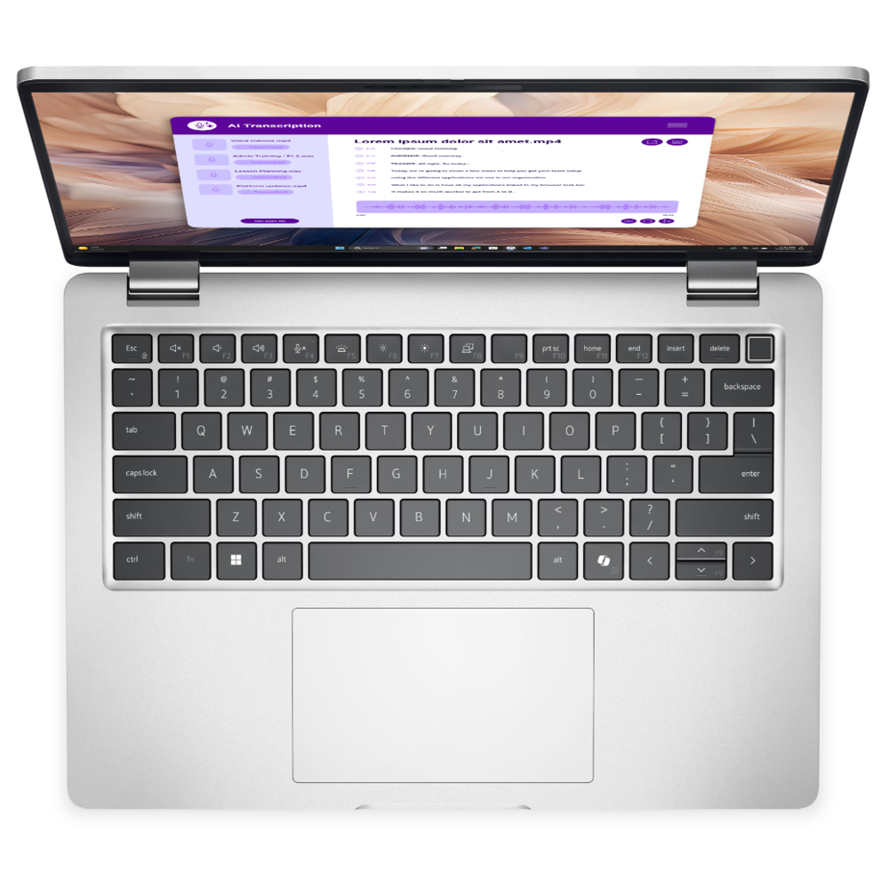 ნოუთბუქი Dell 14 Plus DB04250, 14", Ultra 9-288V, 32GB, 1TB SSD, Integrated, W11P, Silver