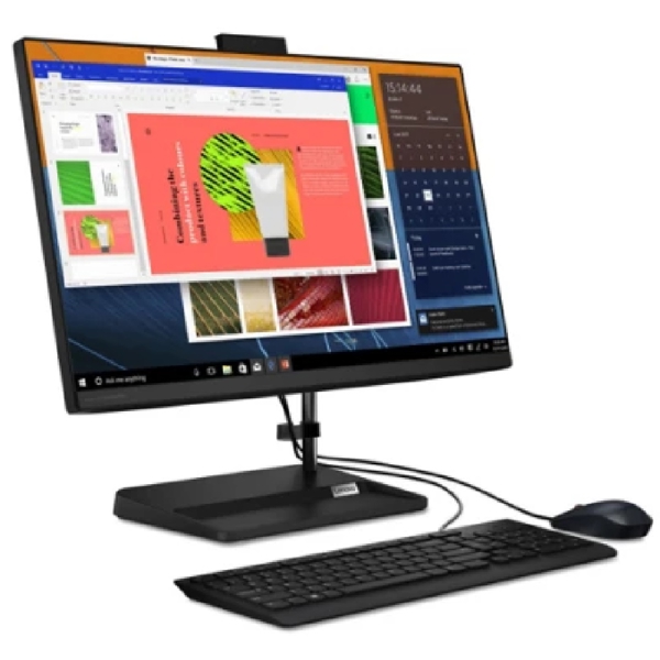 All In One კომპიუტერი Lenovo F0G1011JRK IdeaCentre 3 24ALC6, 23.8", Ryzen 5-7430U, 16GB, 512GB SSD, Integrated, Black