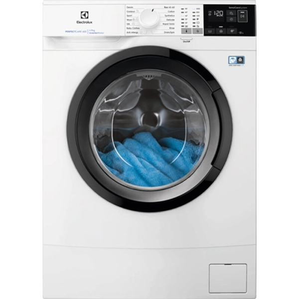 Washing Machine Electrolux EW6SM427BE, 7Kg, 1200Rpm, B, 76Db, White
