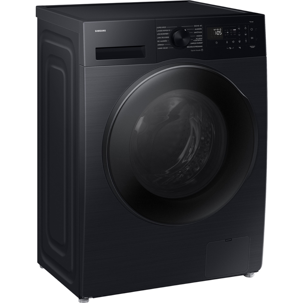Washing+Dryer Machine Samsung WD90DG5G34BBLP, 9/5Kg, A, 1400Rpm, Black