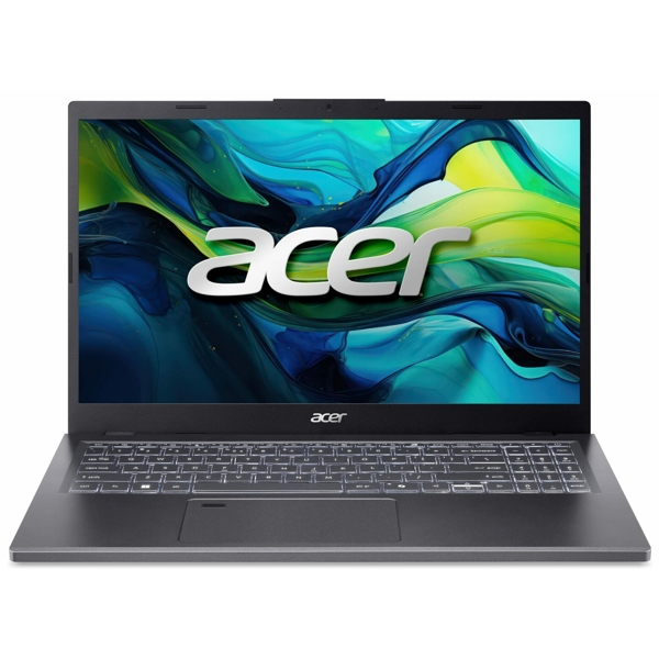 ნოუთბუქი Acer NX.JDHER.001 Aspire 15 A15-61M, 15.6", Ryzen 5-8640HS, 16GB, 512GB SDD, Integrated, Black