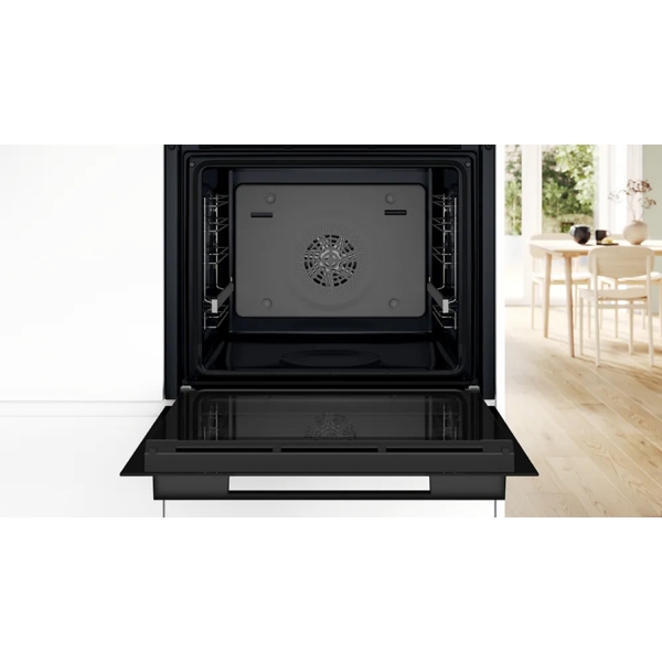 ჩასაშენებელი ელექტრო ღუმელი Bosch HUA736EA0T, 3400W, 76L, Built-In Electric Oven, Black