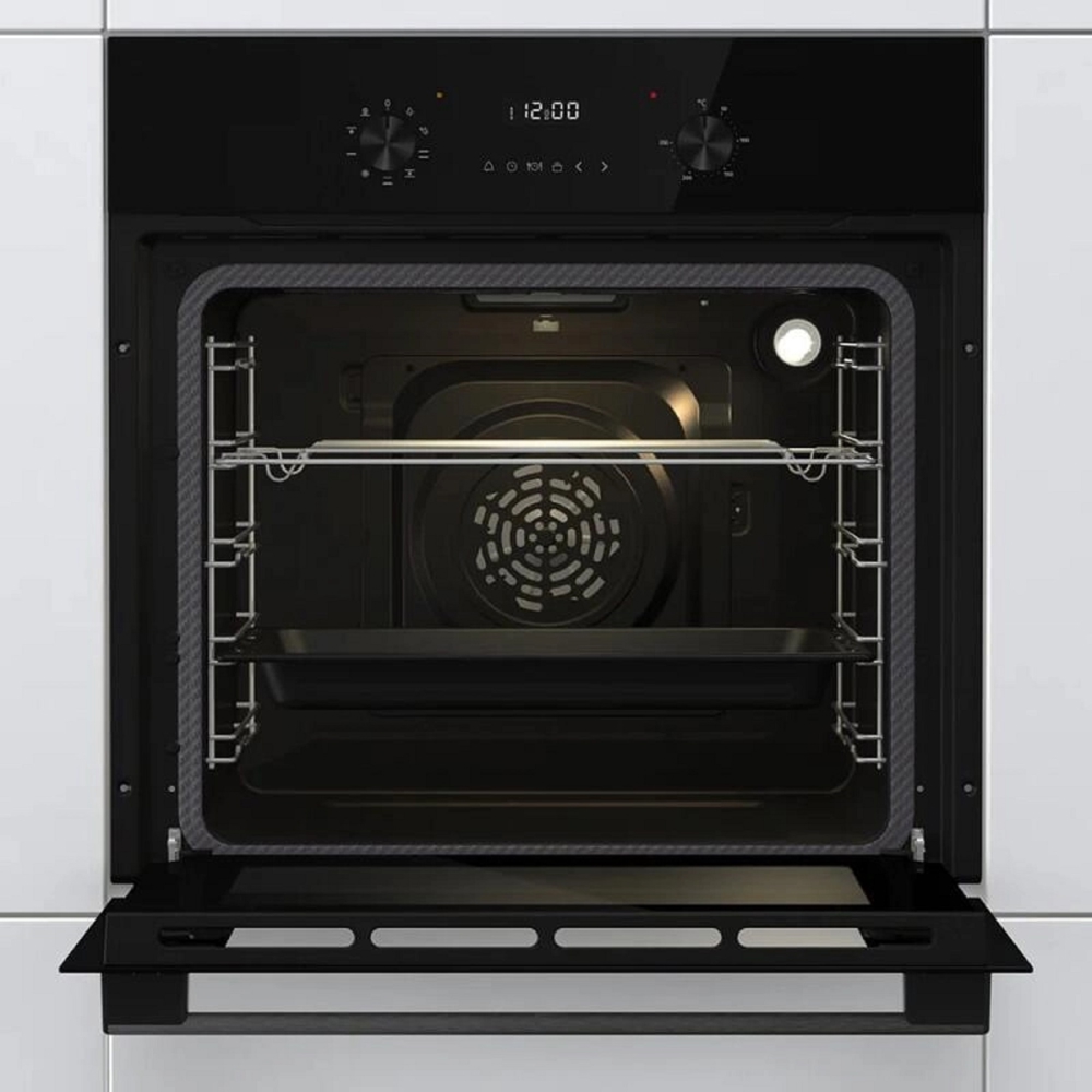 Built-In Electric Oven Gorenje BO6737E02NBG, 2900W, 73L, Black
